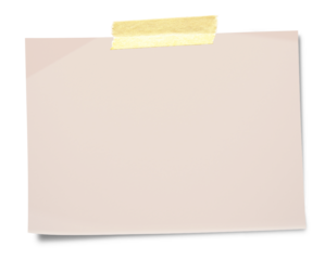 Blank paper sheets strips isolated. Ripped beige grid note paper. Real notepad with dot line isolated