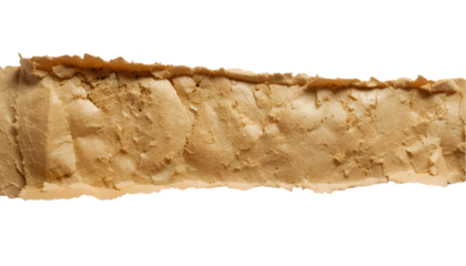 Close-up of a Light Brown, Irregularly Shaped, Textured Food Item