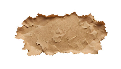 Torn Brown Paper Texture High-Resolution Image for Design Projects