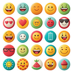world emoji day vactor art ikon packs