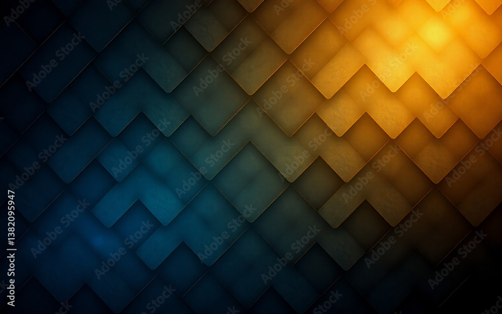 Aufkleber abstract geometric background with square tiles arranged in a gradient pattern. the image showcases 