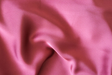 Red fabric textile texture background