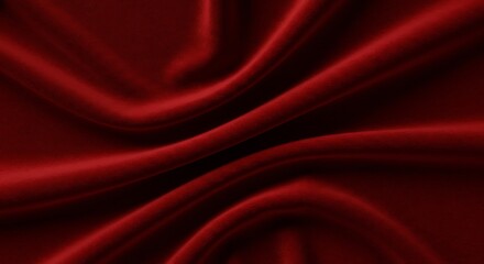 Obraz premium Crimson Currents AI Generated