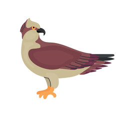 Osprey icon clipart avatar logotype isolated illustration