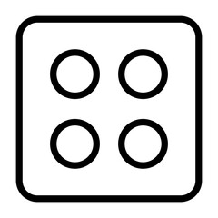 Start Menu Outline Icon