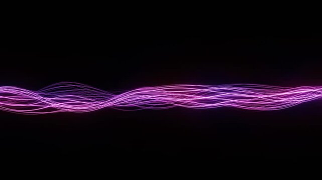 Audio Visualizer Neon Glow