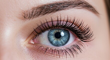 Obraz premium Sculpted Female Physique in Gray Fitness Attire Under Soft Studio Lighting