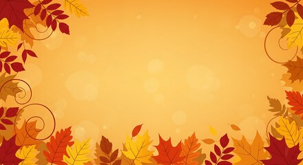 Autumn's Gentle Embrace AI Generated