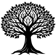 Obraz premium tree with roots