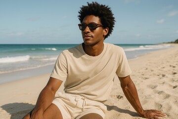 Relaxed beach summer vibes