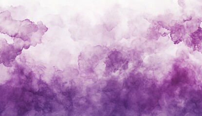 Abstract purple and white cloudscape