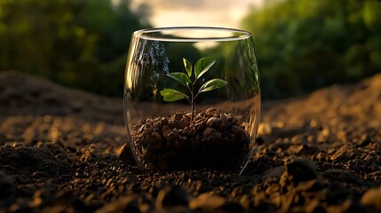 Glasshouse Sprout New Life in Earths Embrace.