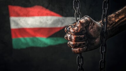 Breaking chains palestinian spirit