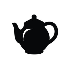 Simple Silhouette of a Teapot