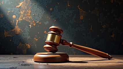 A judge's gavel