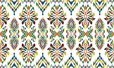 Ethnic abstract.Seamless pattern in tribal, folk embroidery, and Mexican style. Aztec geometric art ornament print.Design for carpet, wallpaper, clothing, wrapping, fabric, cover.