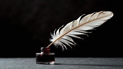 Quill pen