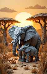 Gentle Giants papercraft