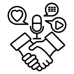 Media Relations Icon