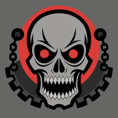 Obraz premium skull and crossbones