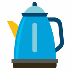 Fototapeta premium kettle isolated on white background