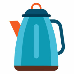 Fototapeta premium kettle isolated on white background