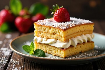 Classic Italian dessert, layers of coffee-soaked ladyfingers and mascarpone cream , ingredient, cuisine, delicious