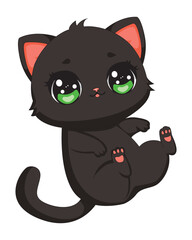 Cat Playing Character Kitten Mascot