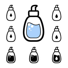 A close-up shot of a bottle of baby shampoo, emphasizing its 