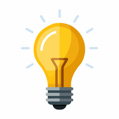 light bulb vector illustration