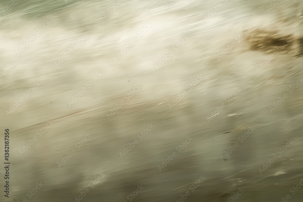 Wall mural abstract soft textures with blurred ocean waves and light reflections