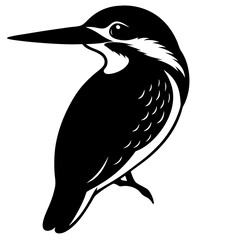 Obraz premium vector illustration of a bird