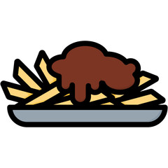 Poutine Icon