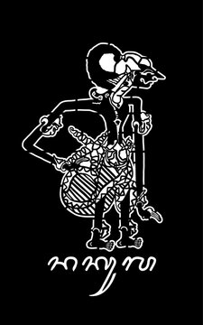 Javanese puppet characters. For Laser and Plasma cutting