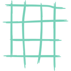 Abstract Doodle Grid