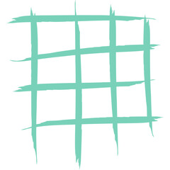 Abstract Doodle Grid