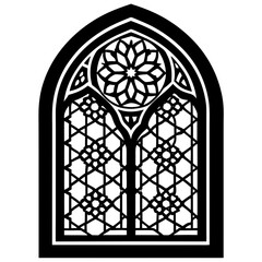 stained glass window in church