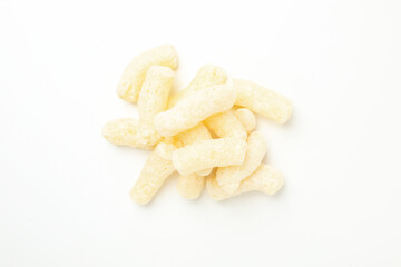 Corn sticks, concept of tasty snack food