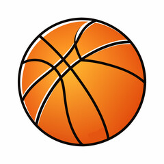 basketball ball vector