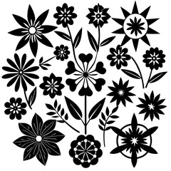 seamless pattern with flowers