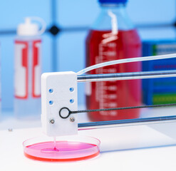 3D bioprinter in lab