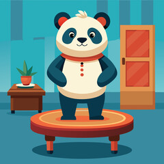 Vector illustration of Panda © MohammadMonirul