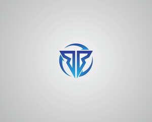 Triangle BB Letter Initial Logo Design, Vector Template