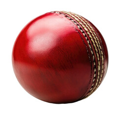 Cricket Red Ball on transparent background