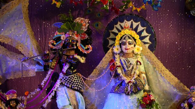 Radhakrishna is one of the gods of Hinduism.
