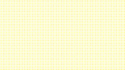 Yellow and orange small square pattern on watercolor textured paper