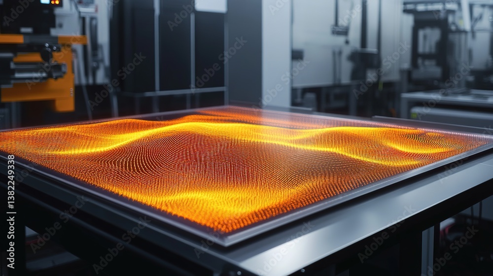 Poster ai-driven defect detection in a manufacturing process.