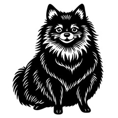 vector illustration of a cat