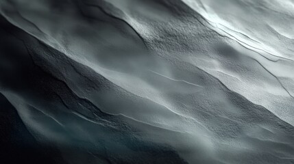 An abstract portrayal of dark, flowing textures resembling waves, conveying a sense of depth and mystery, inviting viewers to explore the unseen layers of emotions.