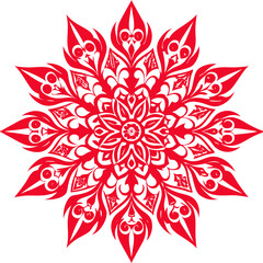 abstract floral ornament